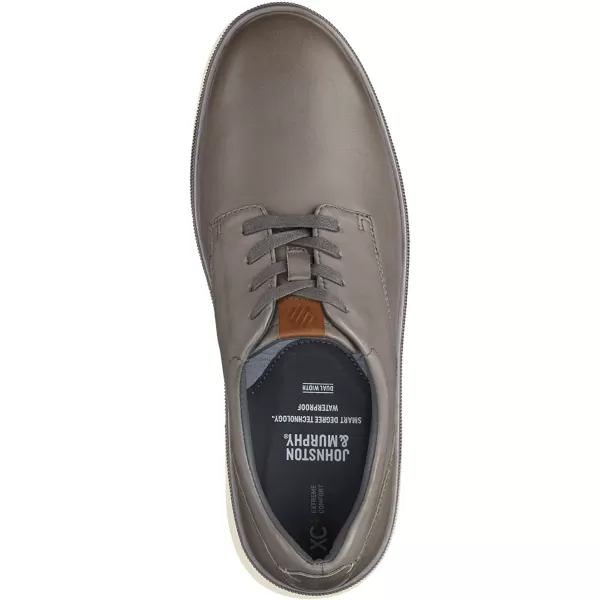 imageJohnston amp Murphy Mens XC4 Foust Plain ToeGray Full Grain