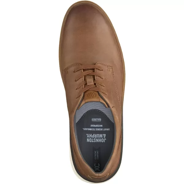 imageJohnston amp Murphy Mens XC4 Foust Plain ToeTan Oiled Full Grain