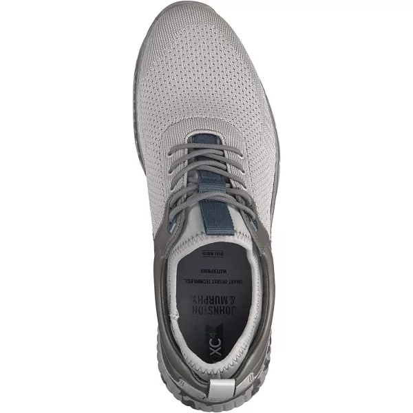 imageJohnston amp Murphy Mens XC4 H2 Sport Hybrid Knit Golf Shoe  Waterproof Leather  Lightweight  Memory Foam CushioningGray Knit