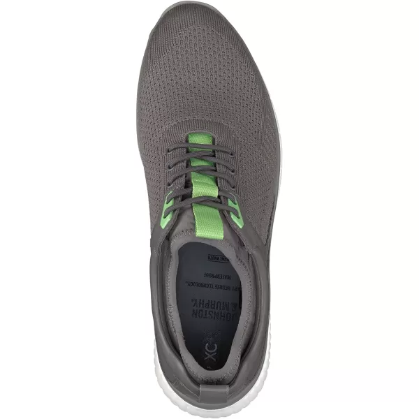 imageJohnston amp Murphy Mens XC4 H2 Sport Hybrid Knit Golf Shoe  Waterproof Leather  Lightweight  Memory Foam CushioningGray KnitGray Waterproof Leather