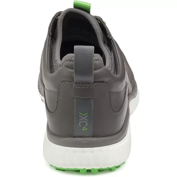 imageJohnston amp Murphy Mens XC4 H2 Sport Hybrid Knit Golf Shoe  Waterproof Leather  Lightweight  Memory Foam CushioningGray KnitGray Waterproof Leather