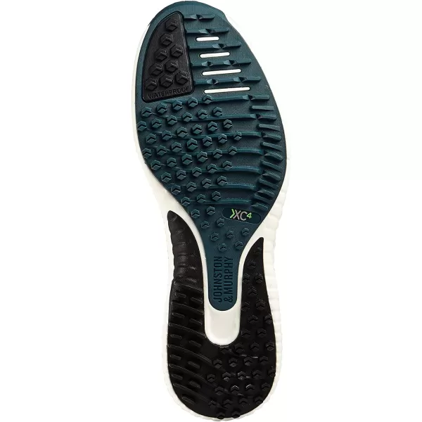 imageJohnston amp Murphy Mens XC4 H2 Sport Hybrid Knit Golf Shoe  Waterproof Leather  Lightweight  Memory Foam CushioningNavy KnitNavy Waterproof Leather