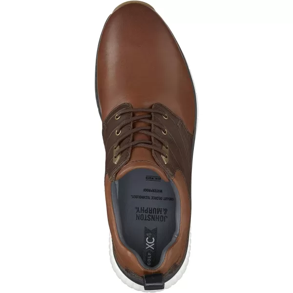 imageJohnston amp Murphy Mens XC4 H2Luxe Hybrid Saddle Golf Shoe  Waterproof Leather nbspLightweight  Full EVA Midsole CushionTanMahogany Croc Print