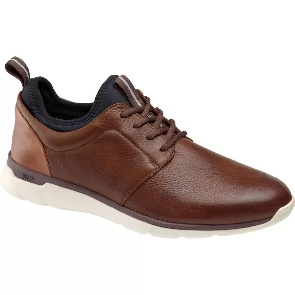 imageJohnston amp Murphy Mens XC4 Prentiss Plain Toe Casual ShoeWaterproof LeatherMemoryFoam CushioningMahogany Waterproof Full Grain