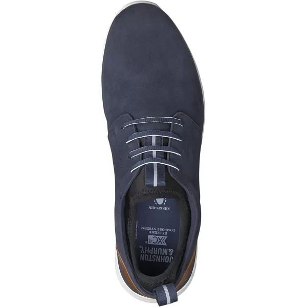 imageJohnston amp Murphy Mens XC4 Prentiss Plain Toe Casual ShoeWaterproof LeatherMemoryFoam CushioningNavy Waterproof Nubuck