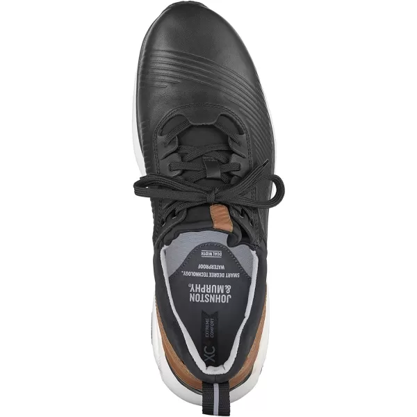 imageJohnston amp Murphy MensnbspXC4nbspTR1 Luxe Hybrid Shoes  Waterproof Construction  Lightweight amp Breathable  Moisture Wicking Lining Removable DualWidth FootbedBlack Waterproof Full Grain