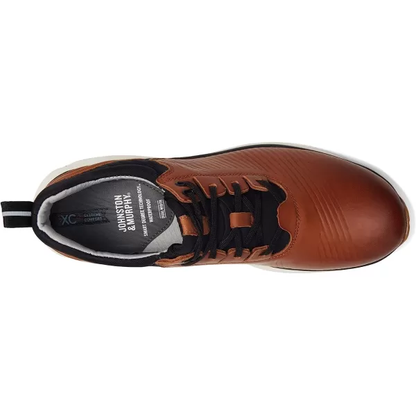 imageJohnston amp Murphy MensnbspXC4nbspTR1 Luxe Hybrid Shoes  Waterproof Construction  Lightweight amp Breathable  Moisture Wicking Lining Removable DualWidth FootbedTan Full Grain