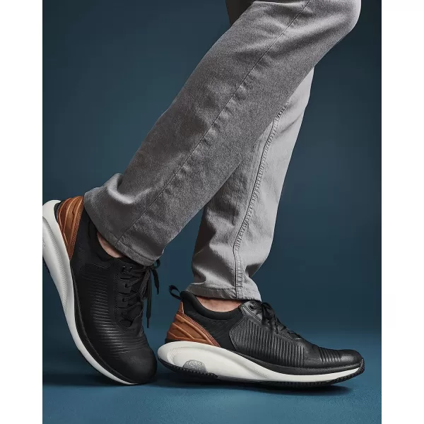 imageJohnston amp Murphy MensnbspXC4nbspTR1 Luxe Hybrid Shoes  Waterproof Construction  Lightweight amp Breathable  Moisture Wicking Lining Removable DualWidth FootbedBlack Waterproof Full Grain