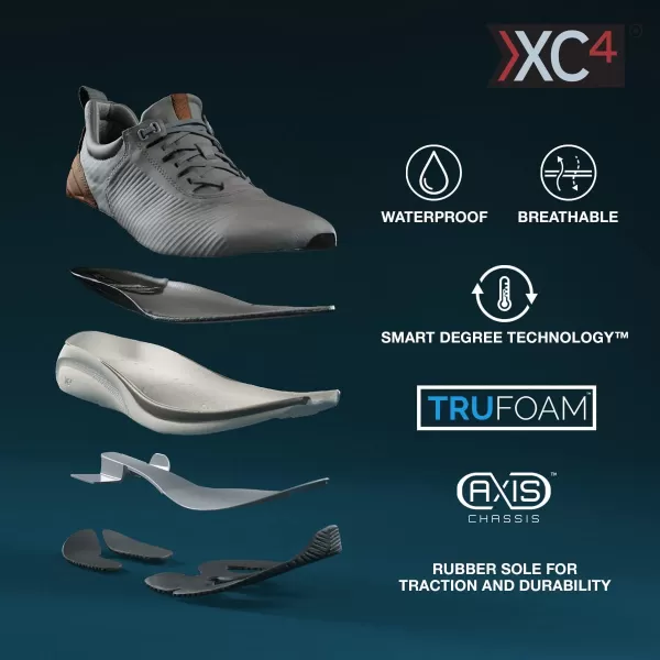 imageJohnston amp Murphy MensnbspXC4nbspTR1 Luxe Hybrid Shoes  Waterproof Construction  Lightweight amp Breathable  Moisture Wicking Lining Removable DualWidth FootbedBeige Waterproof Nubuck