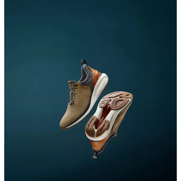 imageJohnston amp Murphy MensnbspXC4nbspTR1 Luxe Hybrid Shoes  Waterproof Construction  Lightweight amp Breathable  Moisture Wicking Lining Removable DualWidth FootbedBeige Waterproof Nubuck
