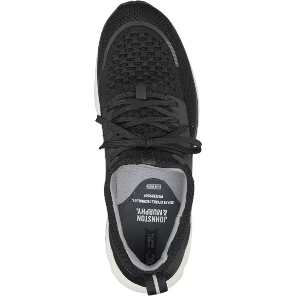 imageJohnston amp Murphy MensnbspXC4nbspTR1 Sport Hybrid Shoes  Waterproof Construction  Lightweight amp Breathable  Moisture Wicking Lining Removable DualWidth FootbedBlack Waterproof KnitFull Grain