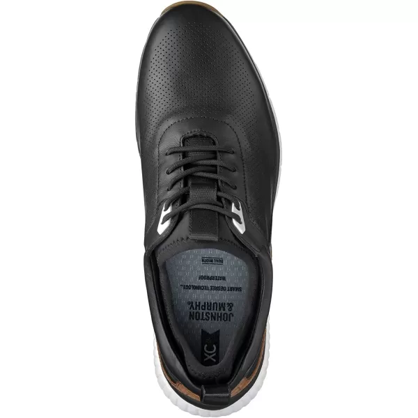 imageJohnston amp MurphynbspMensnbspXC4 H1Luxe HybridnbspGolf ShoesnbspnbspWaterproof Leathernbsp Lightweight nbspnbspMemoryFoamnbspCushioningBlack Waterproof Full Grain