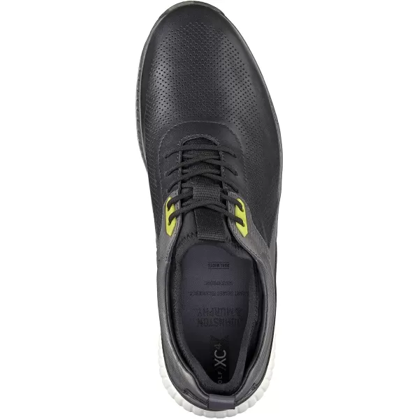 imageJohnston amp MurphynbspMensnbspXC4 H1Luxe HybridnbspGolf ShoesnbspnbspWaterproof Leathernbsp Lightweight nbspnbspMemoryFoamnbspCushioningBlackDark Gray Full Grain
