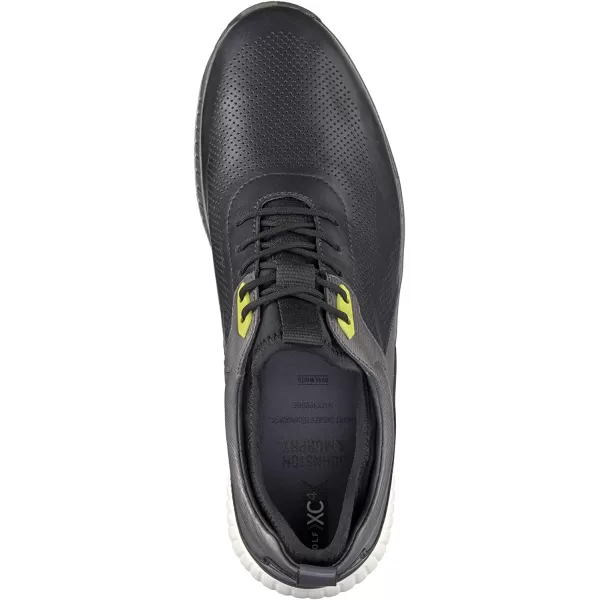 imageJohnston amp MurphynbspMensnbspXC4 H1Luxe HybridnbspGolf ShoesnbspnbspWaterproof Leathernbsp Lightweight nbspnbspMemoryFoamnbspCushioningBlackDark Gray Full Grain