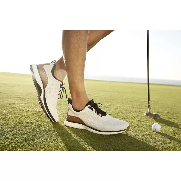 imageJohnston amp MurphynbspMensnbspXC4 H1Luxe HybridnbspGolf ShoesnbspnbspWaterproof Leathernbsp Lightweight nbspnbspMemoryFoamnbspCushioningBlackDark Gray Full Grain