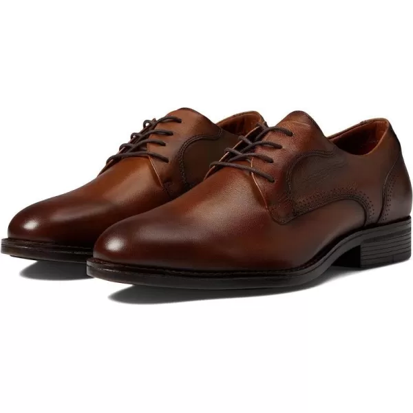 imageJohnston amp Murphy Hawthorn Plain ToeTan Tumbled Full Grain