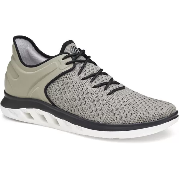 imageJohnston amp Murphy Mens Activate Plain Toe Shoe  Breathable Construction  Ventilated EVA SoleGray KnitNylon