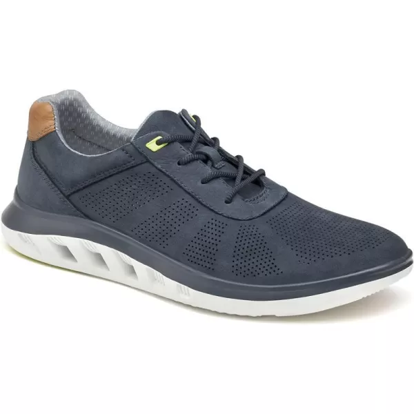 imageJohnston amp Murphy Mens Activate Plain Toe Shoe  Breathable Construction  Ventilated EVA SoleNavy Nubuck
