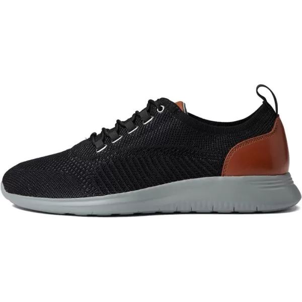 imageJohnston amp Murphy Mens Amherst UThroat Shoe nbspEVAnbspSolenbsp DualDensity Footbed Cushion nbspBreathable Casual ShoesBlack Knit
