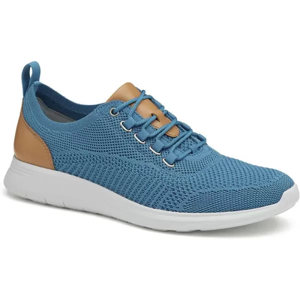 imageJohnston amp Murphy Mens Amherst UThroat Shoe nbspEVAnbspSolenbsp DualDensity Footbed Cushion nbspBreathable Casual ShoesBlue Knit