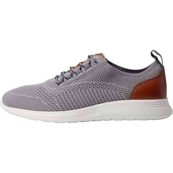 imageJohnston amp Murphy Mens Amherst UThroat Shoe nbspEVAnbspSolenbsp DualDensity Footbed Cushion nbspBreathable Casual ShoesGray Knit