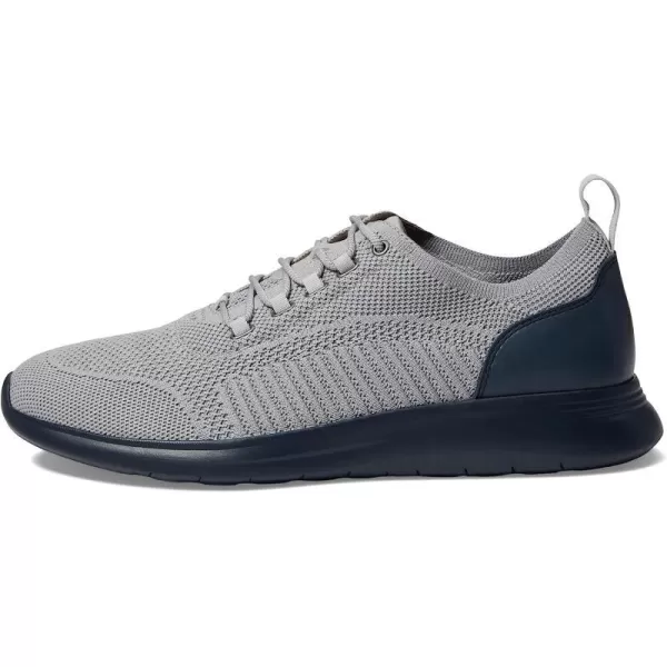imageJohnston amp Murphy Mens Amherst UThroat Shoe nbspEVAnbspSolenbsp DualDensity Footbed Cushion nbspBreathable Casual ShoesLight Gray Knit
