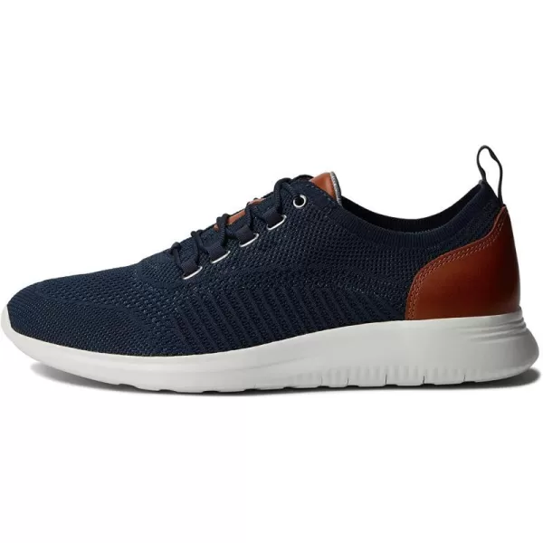 imageJohnston amp Murphy Mens Amherst UThroat Shoe nbspEVAnbspSolenbsp DualDensity Footbed Cushion nbspBreathable Casual ShoesNavy Knit