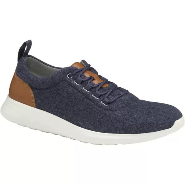 imageJohnston amp Murphy Mens Amherst UThroat Shoe nbspEVAnbspSolenbsp DualDensity Footbed Cushion nbspBreathable Casual ShoesNavy Wool