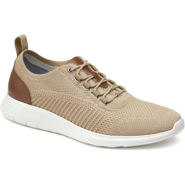 imageJohnston amp Murphy Mens Amherst UThroat Shoe nbspEVAnbspSolenbsp DualDensity Footbed Cushion nbspBreathable Casual ShoesTaupe Knit