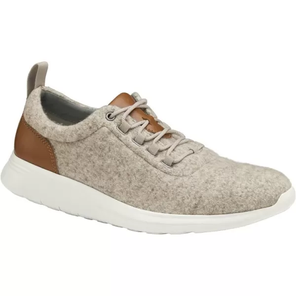 imageJohnston amp Murphy Mens Amherst UThroat Shoe nbspEVAnbspSolenbsp DualDensity Footbed Cushion nbspBreathable Casual ShoesTaupe Wool