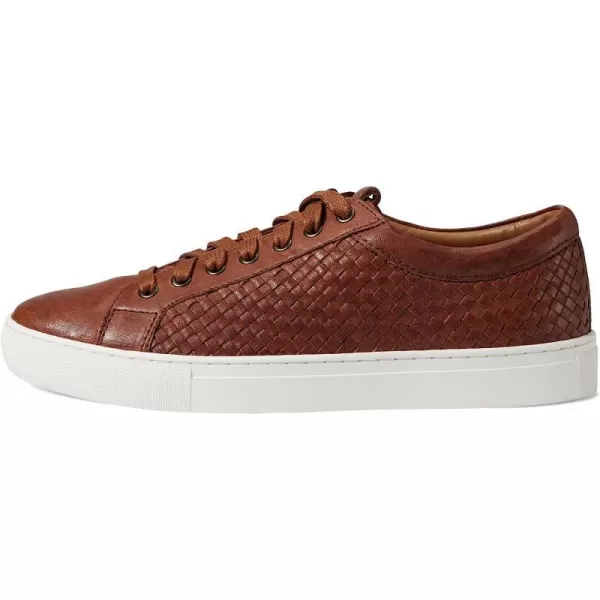 imageJohnston amp Murphy Mens Banks Woven LacetoToe Shoes  Mens Walking Shoes Casual Shoes for Men Sneakers for Men Slip On Sneakers TRUFOAM Cushioned Footbed amp Rubber SoleTan Italian Washed Sheepskin