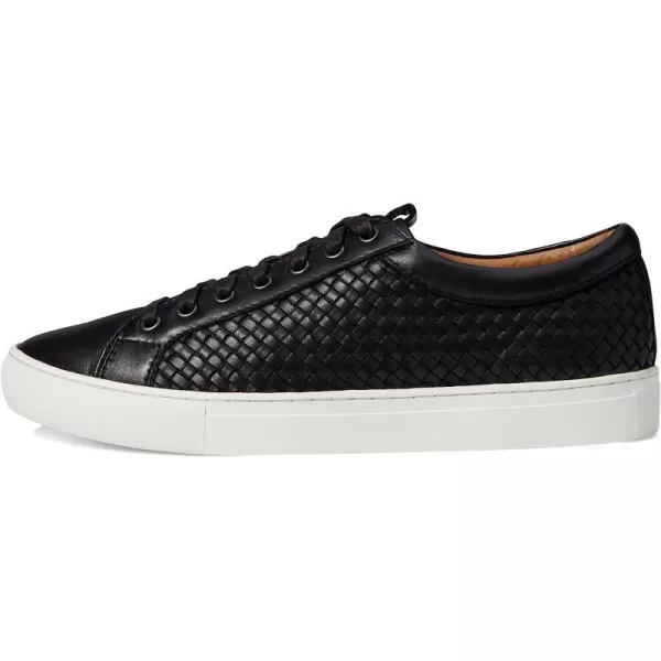 imageJohnston amp Murphy Mens Banks Woven LacetoToe Shoes  Mens Walking Shoes Casual Shoes for Men Sneakers for Men Slip On Sneakers TRUFOAM Cushioned Footbed amp Rubber SoleBlack Sheepskin