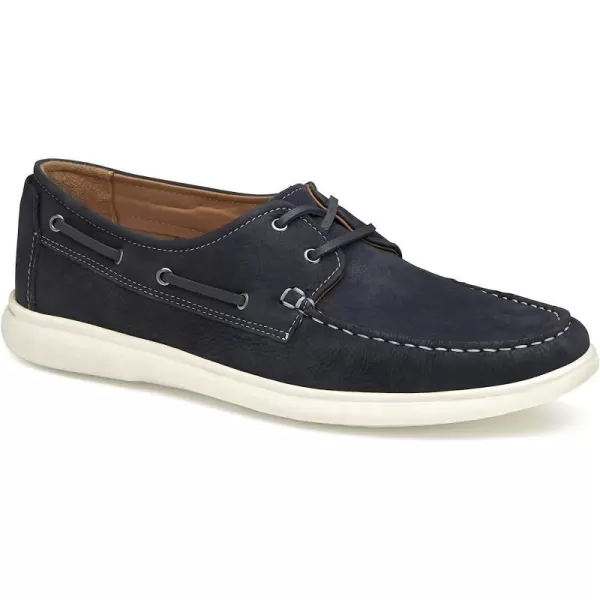 imageJohnston amp Murphy Mens Brannon TwoEye Tie Shoes  Mens Casual Shoes Penny Loafer Shoes Casual Shoes for Men Durable Rubber Sole amp Memory Foam Footbed Mens Penny LoafersNavy Nubuck