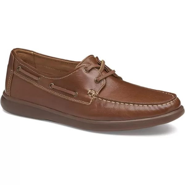 imageJohnston amp Murphy Mens Brannon TwoEye Tie Shoes  Mens Casual Shoes Penny Loafer Shoes Casual Shoes for Men Durable Rubber Sole amp Memory Foam Footbed Mens Penny LoafersTan Full Grain