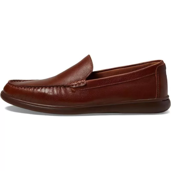 imageJohnston amp Murphy Mens Brannon Venetian Shoes  Mens Casual Shoes Penny Loafer Shoes Casual Shoes for Men Durable Rubber Sole amp Memory Foam Footbed Mens Penny LoafersTan Full Grain