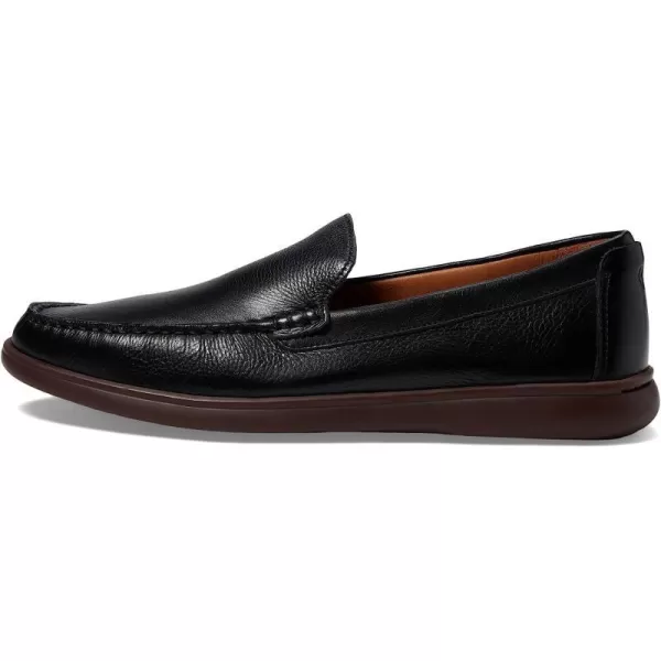 imageJohnston amp Murphy Mens Brannon Venetian Shoes  Mens Casual Shoes Penny Loafer Shoes Casual Shoes for Men Durable Rubber Sole amp Memory Foam Footbed Mens Penny LoafersBlack Full Grain