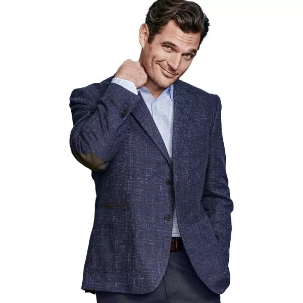 imageJohnston amp Murphy Mens Collection Windowpane Textured BlazerJohnston amp Murphy Mens Collection Windowpane Textured Blazer