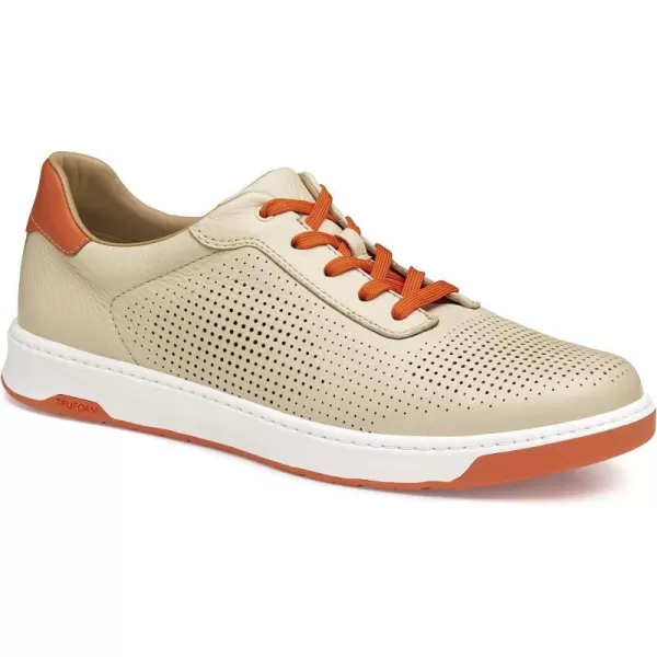 imageJohnston amp Murphy Mens Daxton UThroat Shoes  Mens Walking Shoes Casual Shoes for Men Sneakers for Men Casual Sneakers TRUFOAM Cushioned Footbed amp Rubber SoleTaupe Full Grain