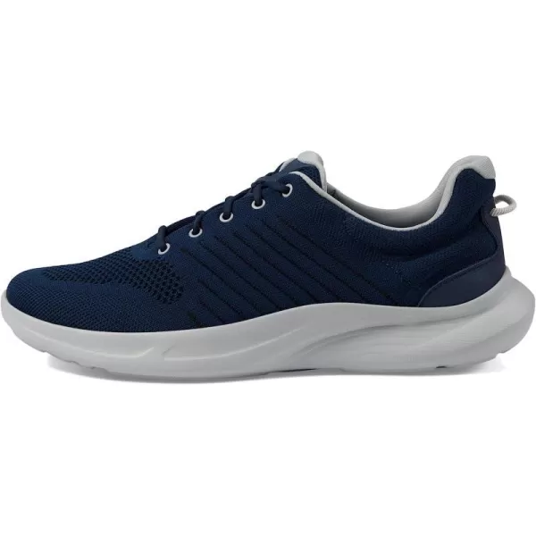 imageJohnston amp Murphy Mens Escape Knit UThroat Shoes  Mens Walking Shoes Casual Shoes for Men Sneakers for Men Lace Sneakers EVA Cushioned Footbed amp EVA SoleNavy Knit