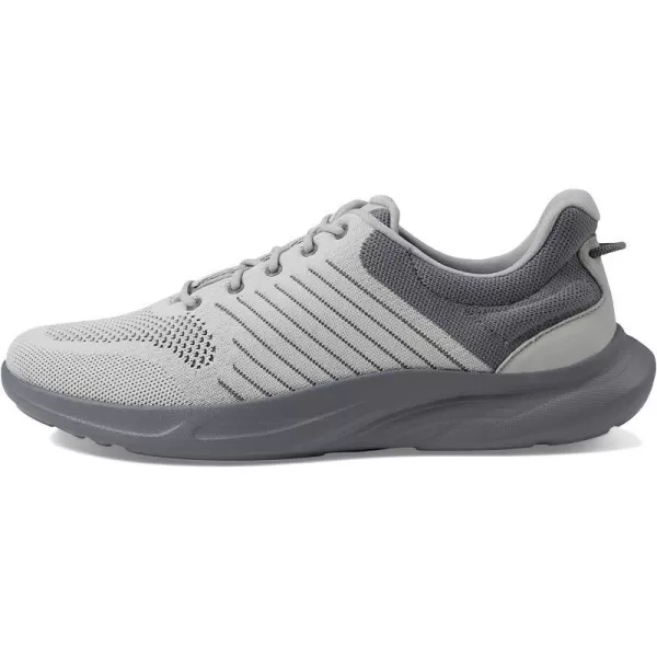 imageJohnston amp Murphy Mens Escape Knit UThroat Shoes  Mens Walking Shoes Casual Shoes for Men Sneakers for Men Lace Sneakers EVA Cushioned Footbed amp EVA SoleLight Gray Knit