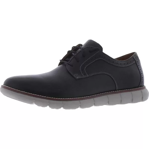 imageJohnston amp Murphy Mens Holden Plain Toe ShoeBlack Full Grain