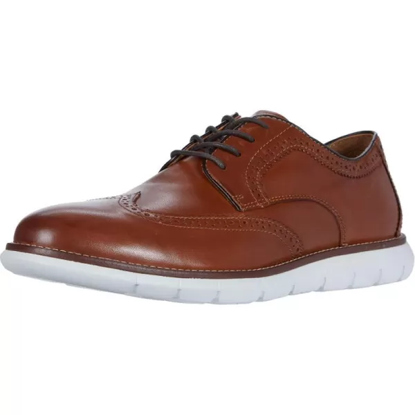 imageJohnston amp Murphy Mens Holden Wingtip Full Grain  Classic Dress Shoe  Genuine Leather  Lightweight Athletic ConstructionTan Full Grain