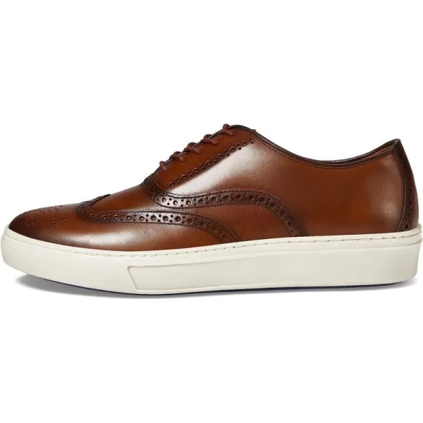 imageJohnston amp Murphy Mens Hollins Wingtip Shoe  Mens Walking Shoes Casual Shoes for Men Sneakers for Men Dress Sneakers Rubber Sole amp Cushioned FootbedTan Full Grain