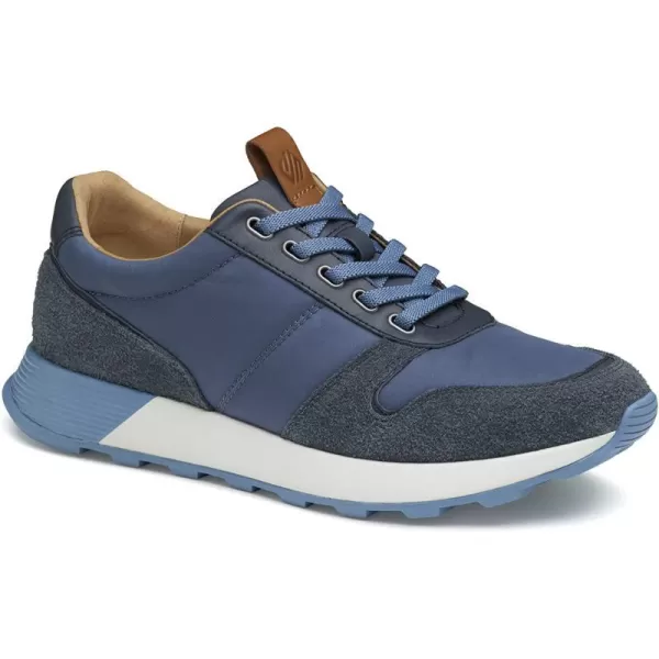 imageJohnston amp Murphy Mens Kinnon UThroat Shoes  Mens Walking Shoes Casual Sneakers EVA Cushioned Footbed Rubber SoleNavy SuedeRecycled Polyester