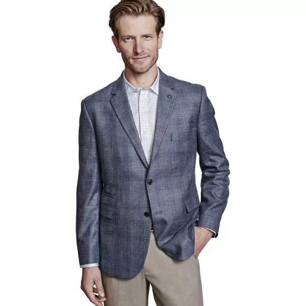 imageJohnston amp Murphy Mens Layered Slub Plaid BlazerJohnston amp Murphy Mens Layered Slub Plaid Blazer