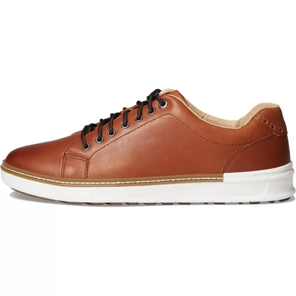 imageJohnston amp Murphy Mens McGuffey GL1 Hybrid LacetoToe Golf Shoe  Waterproof Construction  Superior Cushioning  HybridLug Rubber SoleTan Full Grain
