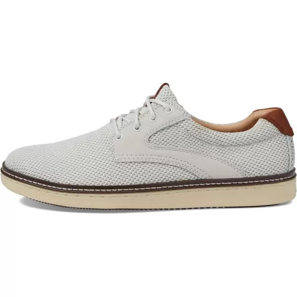 imageJohnston amp Murphy Mens McGuffey Knit Saddle Shoe  Casual Shoes for Men Sneakers for Men Lace Sneakers Mens Fashion Sneakers Athletic Construction amp Rubber SoleWhite KnitFull Grain