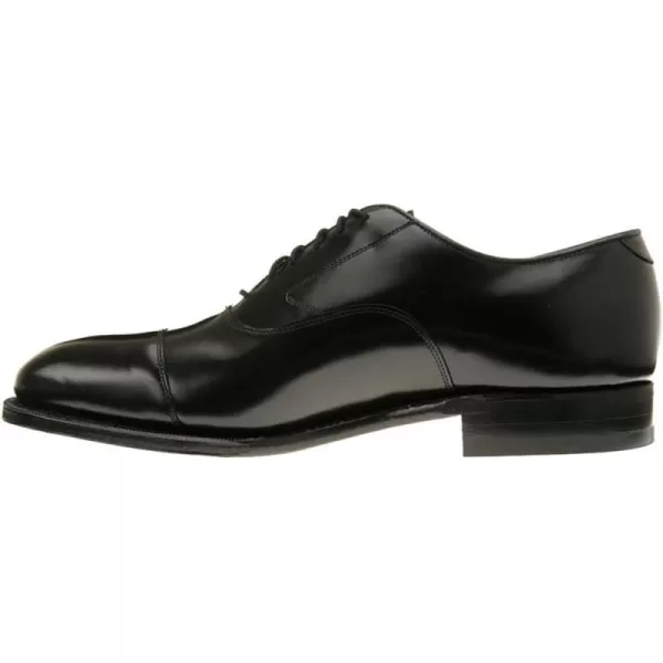 imageJohnston amp Murphy Mens Melton Cap Toe  Formal Dress ShoeBlack Calfskin