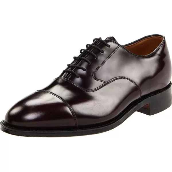 imageJohnston amp Murphy Mens Melton Cap Toe  Formal Dress ShoeBurgundy Calfskin