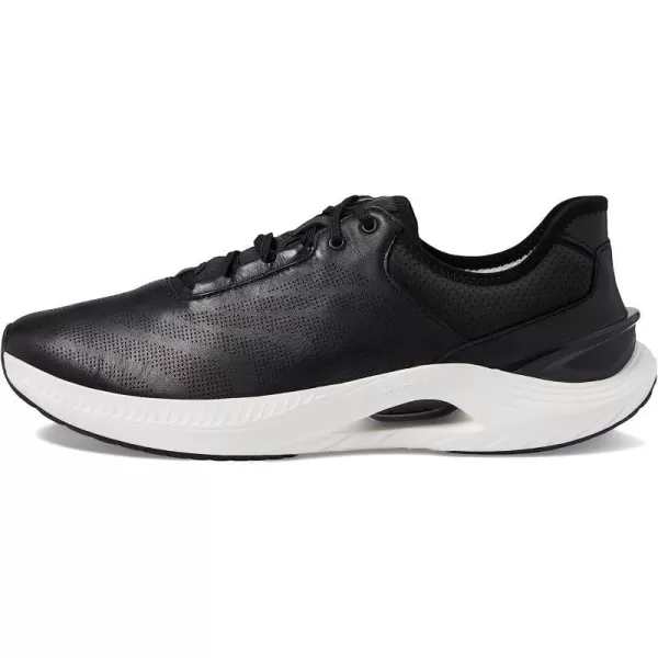 imageJohnston amp Murphy Mens RT1Luxe  Sneakers for Men Mens Fashion Sneakers Mens Casual Shoes TemperatureRegulating Comfort Removable EVA Cushioned FootbedBlack Full Grain